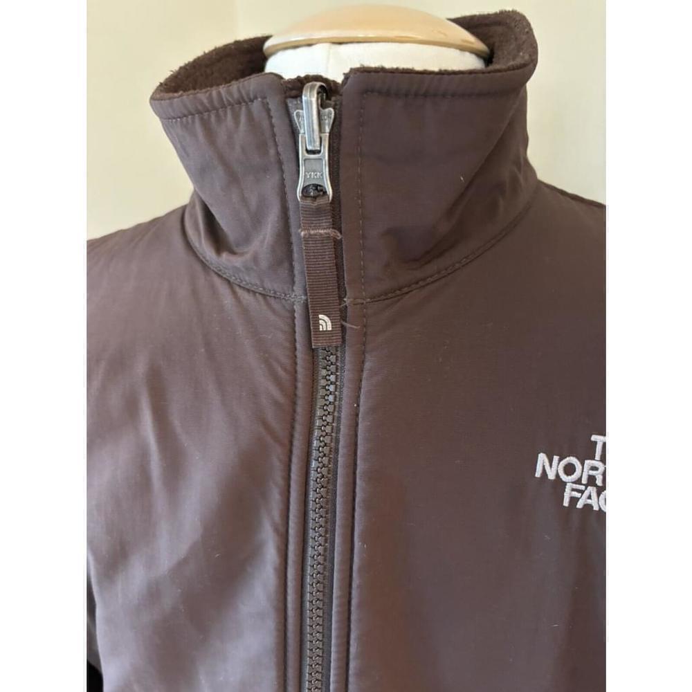 North Face Girl's Jacket Brown Fleece Full Zip Light Weight Size XL - Picture 3 of 10